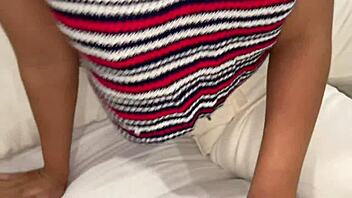 School girl cosplay domination at party 😈