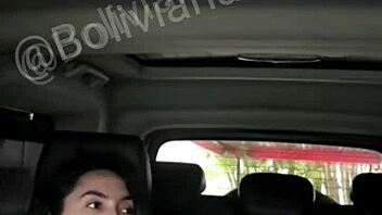 Mimi naked in the car going to motel to give it to him?