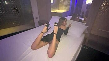 Cute Colombian Blonde Fucks Stranger Doggystyle in Hotel After Party.