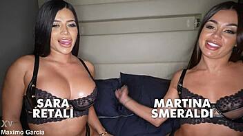 are these pornstars squirting in the orgy?