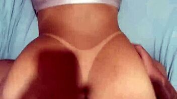 eating this married woman's big ass in cowgirl position, our private moment.