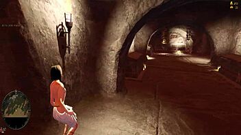 Hermaphrodite slave joins Rome orgy part 6.