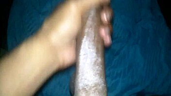 Oh yeah, watch me stroke this massive black cock right now