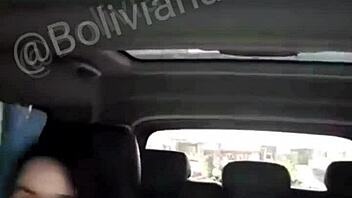 Mimi naked in the car going to motel to give it to him?