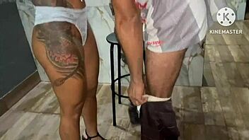 Esposa Dando o Cuzinho Gostoso pra Outro in Reality Sexy Sex Tattoo Brazilian Pussy Solo 1 on 1 Piercing Tongue!