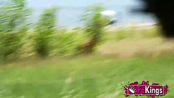 Cougar natali quinn hunts for emotional public sex near the lake.