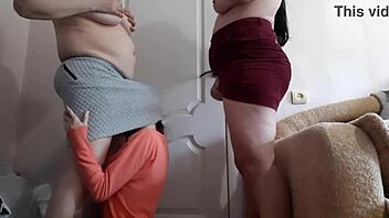 I take turns licking the pussies of my two pregnant girlfriends