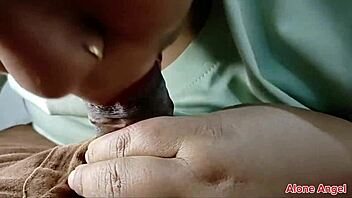 Beautiful Step-Daughter Seduces Step-Father for Intense Fucking. She Uses Her Natural Tits and Blowjob Skills.