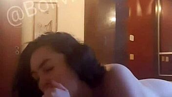 Mimi naked in the car going to motel to give it to him?