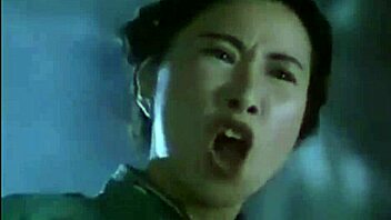 Ninja stud fucks athletic Chinese girl hard.