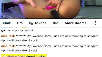 nica says, 'i'm masturbating to orgasm, feeling so good solo,' rocking my body