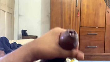 Young Stepmom Jerks Off Monster Cock Before School, Cum Covered Creampie