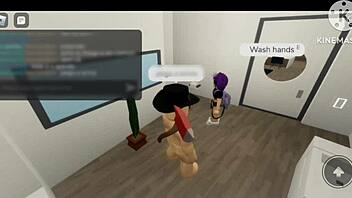 Comendo Duas Putas In Roblox Brookhaven With Anal And Oral Action