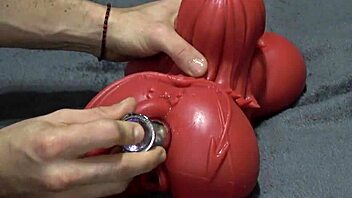 Oh wow, two demons face to face, I ate the cum comin' out of her doll's mouth xattlalust