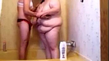 Sissy Fucks Wife In Shower With Deepthroat Blowjob Then Anal Creampie!