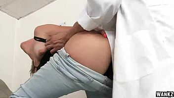 Wankz features sexy blonde Trisha getting roughly exploited by the doctor in a hardcore hospital encounter.
