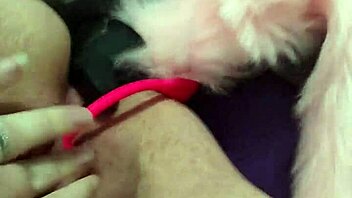 In a solo session, the chubby milf indulges in double penetration with toys, exploring her fat ass and bbw curves.