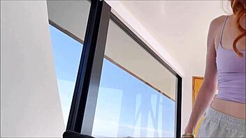 Redhead Step Sis Rides Monster Cock in POV