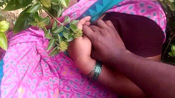 do you want to see this indian beauty's boobs in a homemade video with her roommate outdoors?