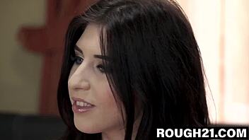 Despite His Disapproval Of Her Tattoos She Teases Him With Big Natural Tits Leading To Passionate Sucking And Riding