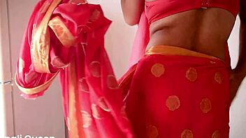 Nepali Couple Feels Intense Passion While Fucking In Sari At Home