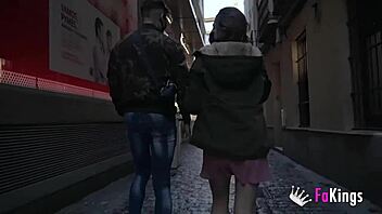 hey, check out alana saenz discovering what a massive cock feels like in her first european quickie with big cocks for small girls on fakings