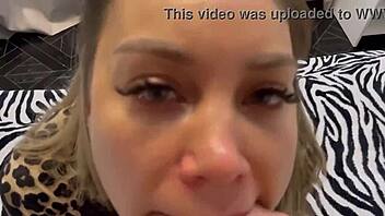 monika FOX homemade ANAL butt plug FISTING prolapse and FACIAL