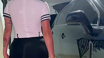 I dress up as a pilot to get my boyfriend pounding my ass with his thick cock