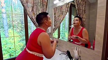 Big Ass Woman Celebrates Birthday with Deep Anal and Cum on Face