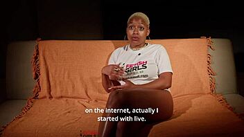 the interview with vicky menage featured this cute young brazilian beauty sharing her shaved details casually.