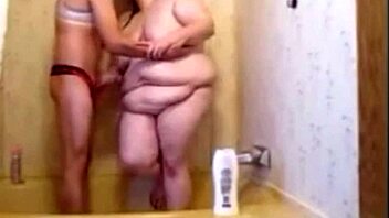 Sissy Fucks Wife In Shower With Deepthroat Blowjob Then Anal Creampie!