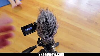 cum stretch with me - joseline kelly in yoga cfnm blowjob and facial 😏💦