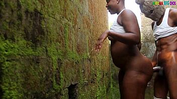 My stepsister loves my big cock in group play with ass shaking and orgasms.