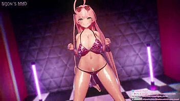 Hanako Performs Dynamic Hip Dance