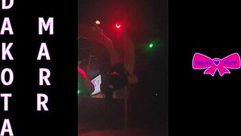 Dakota Marr Teases with Pole Dance in Nebraska Club