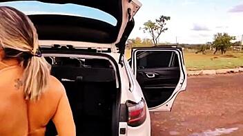 tattooed cutie with glasses swallows my cum after quickie sex and i feel so satisfied