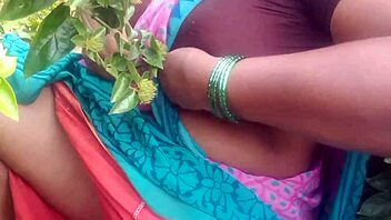 do you want to see this indian beauty's boobs in a homemade video with her roommate outdoors?