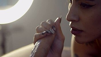 wanna fuck me with that big cock in my mouth while teasing my pierced tongue?