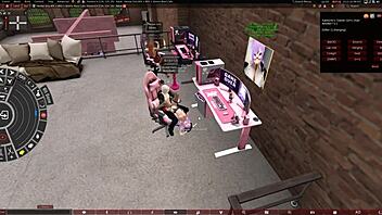 VTuber के साथ सेकंड लाइफ में इंटेंस चुदाई एडवेंचर