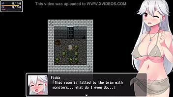 offering my hole to the shrine maiden feeder in ero-dungeon - part 2 first game over i fell into nut room full of monsters