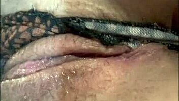 Enjoying a solo session with toys at home while waiting for my roommate to join in.