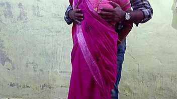 Hey, this Indian bhabhi in pink sari looks amazing, gotta fuck her hard tonight! 😏