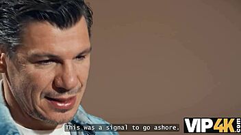 sexy brunette sucks old cock as signal in stockings for hardcore young old action