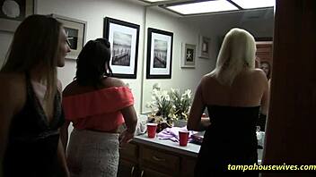 i'm in this all-girl pussy licking threesome with ms paris rose, licking and diving into muff