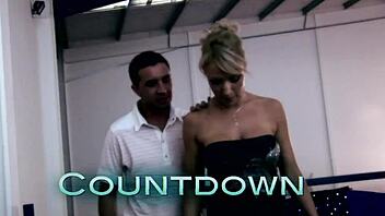 Brooke Jameson and Cindy Behr get fucked by Kieran Lee in lingerie and stockings!