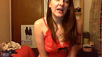 i'm showing you how to use rubber pussy or real one, better with your mom masturbating