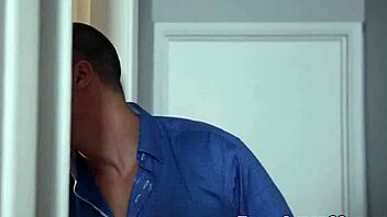 uh, teen babysitter with braces and glasses gets creamed in hardcore