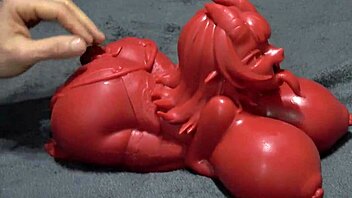 Oh wow, two demons face to face, I ate the cum comin' out of her doll's mouth xattlalust