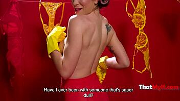 Spotlight on natural milf Aderes Quin riding hairy cock in squirting cowgirl action 😏