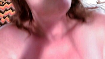 Redhead Dawnskye1962 Drools and Gags on Dildo for James